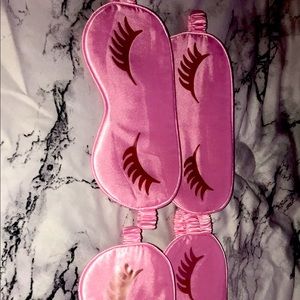 Custom sleeping masks! Available in different colors